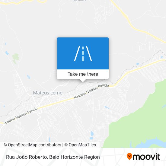 Rua João Roberto map