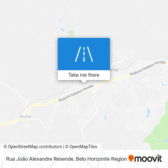 Rua João Alexandre Resende map