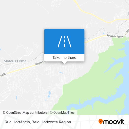 Rua Hortência map