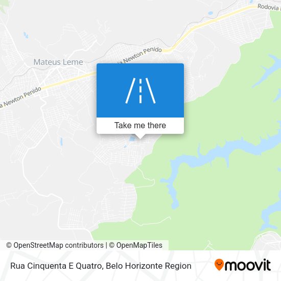 Rua Cinquenta E Quatro map