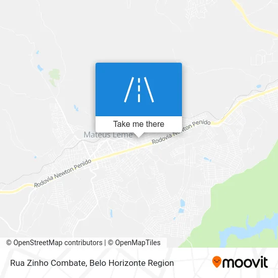 Rua Zinho Combate map