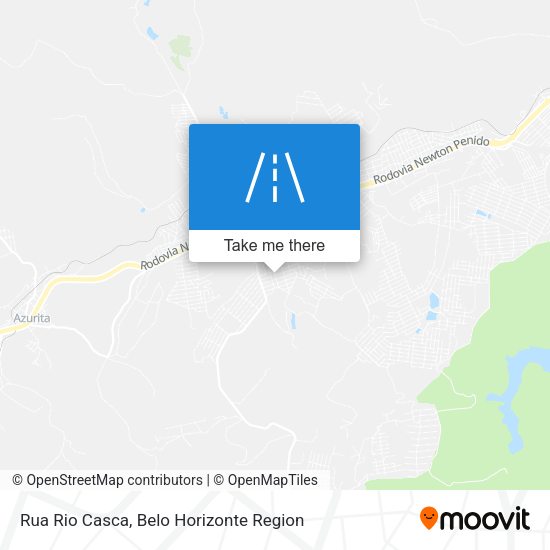 Rua Rio Casca map