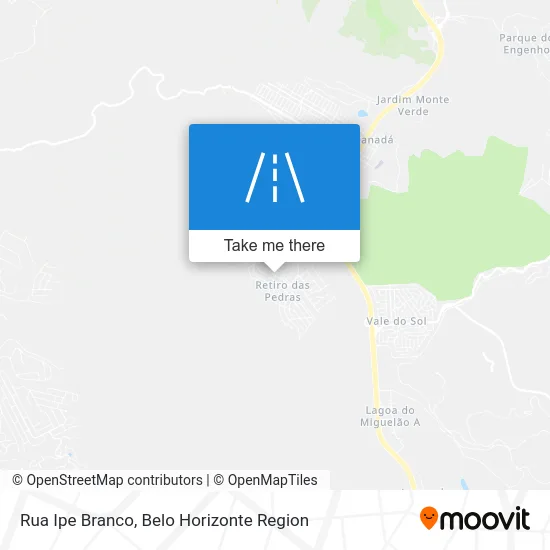 Rua Ipe Branco map