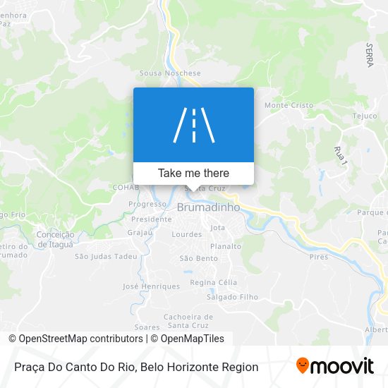 Praça Do Canto Do Rio map