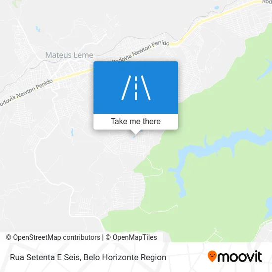 Rua Setenta E Seis map