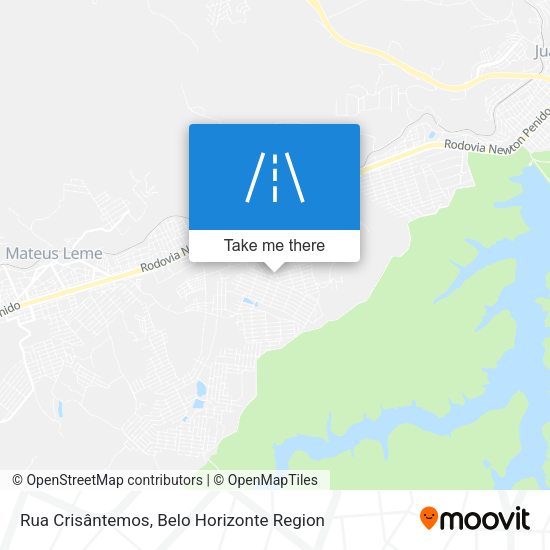 Rua Crisântemos map