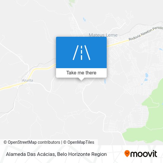 Alameda Das Acácias map