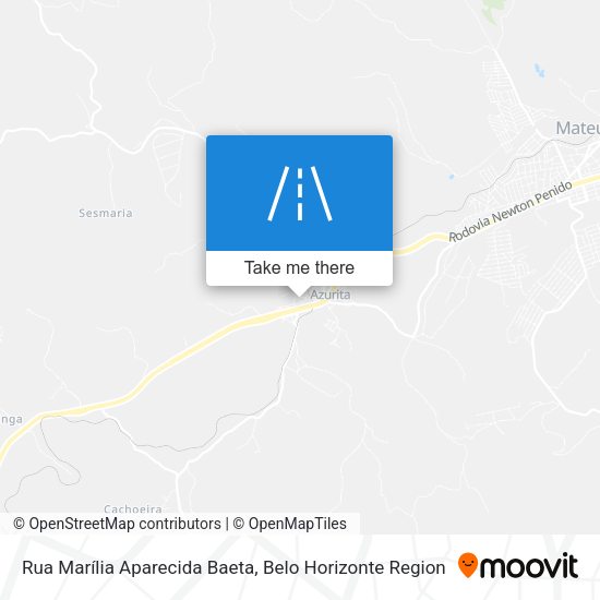 Rua Marília Aparecida Baeta map