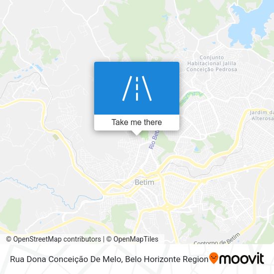 Rua Dona Conceição De Melo map
