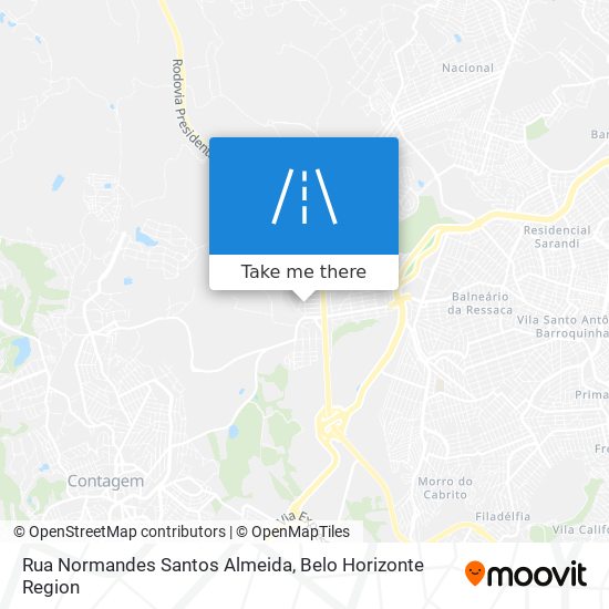 Rua Normandes Santos Almeida map