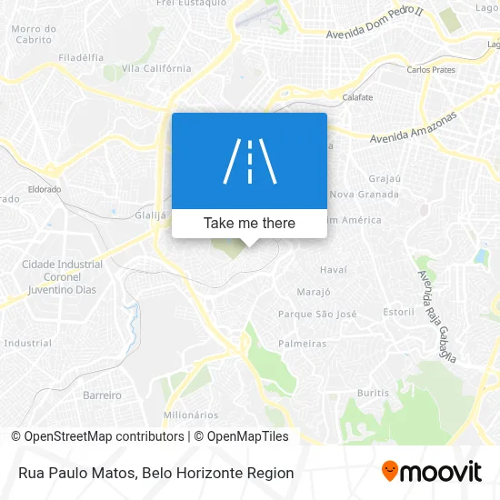 Rua Paulo Matos map