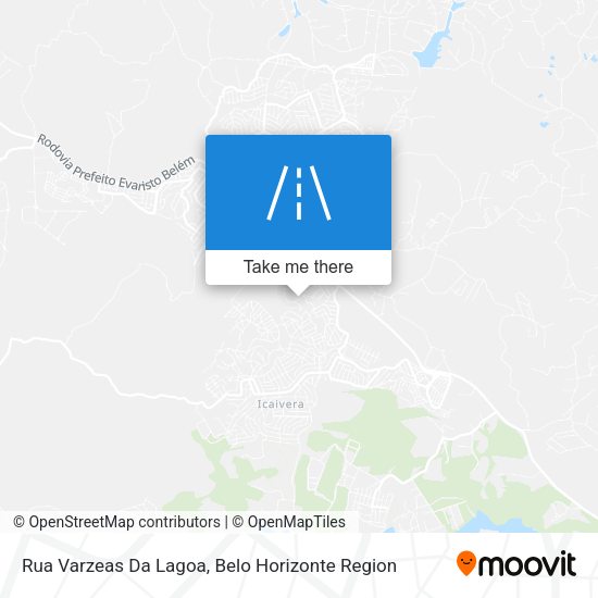 Rua Varzeas Da Lagoa map