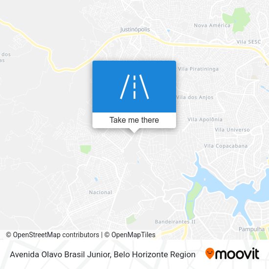 Avenida Olavo Brasil Junior map