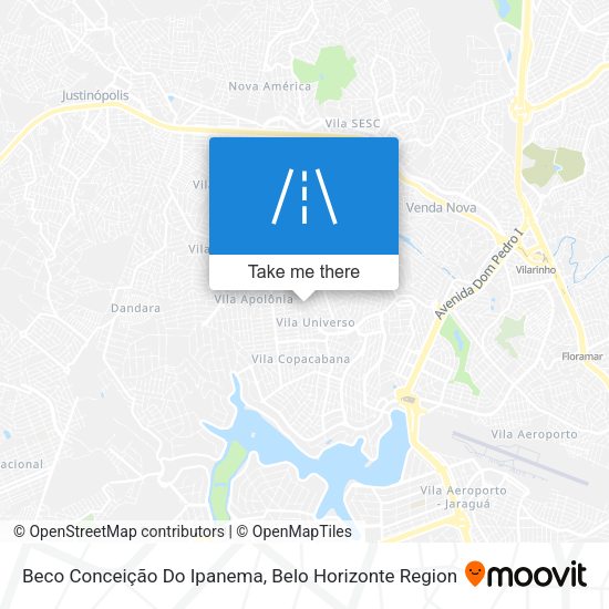 Beco Conceição Do Ipanema map
