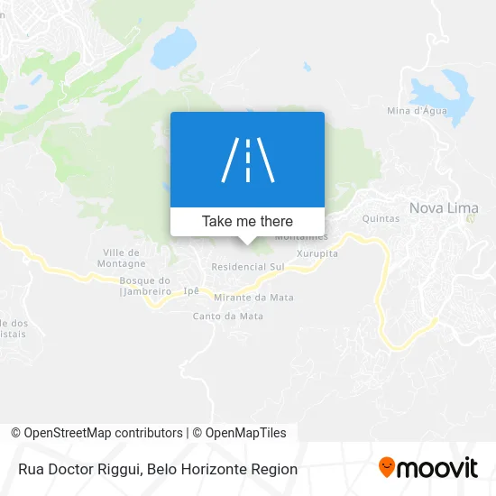 Rua Doctor Riggui map