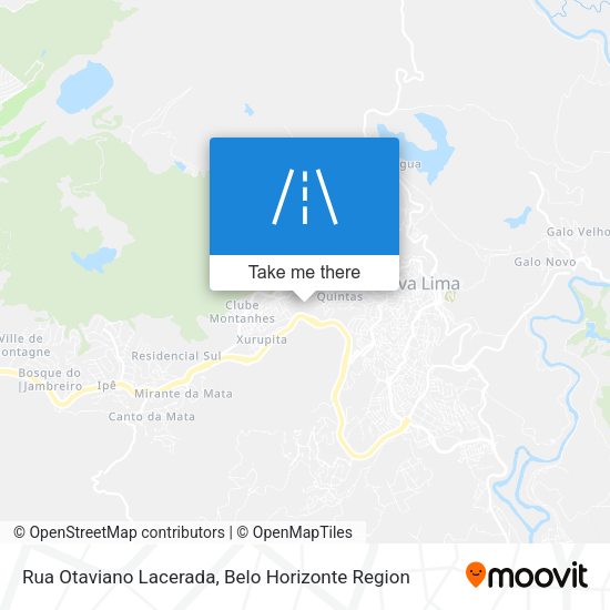 Rua Otaviano Lacerada map