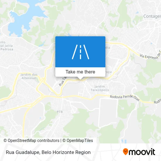 Rua Guadalupe map