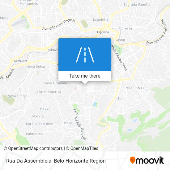 Rua Da Assembleia map