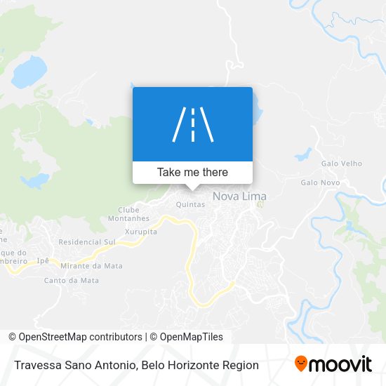 Travessa Sano Antonio map