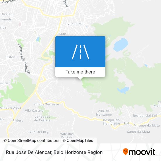 Rua Jose De Alencar map