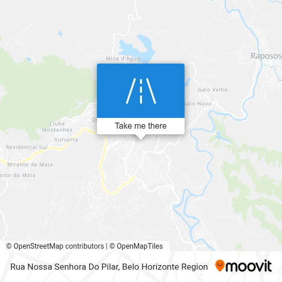 Rua Nossa Senhora Do Pilar map