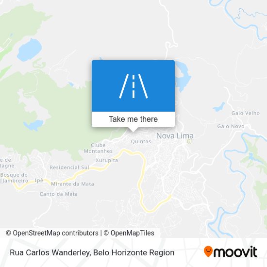 Rua Carlos Wanderley map