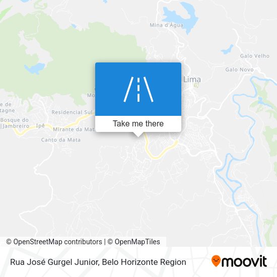 Rua José Gurgel Junior map