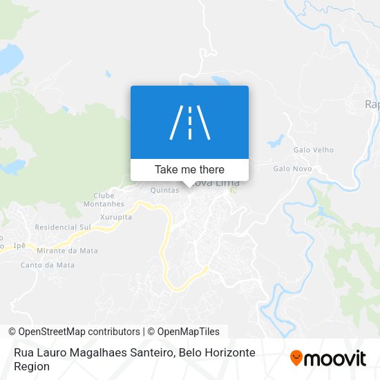Rua Lauro Magalhaes Santeiro map