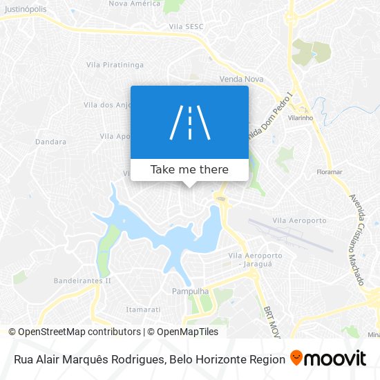 Mapa Rua Alair Marquês Rodrigues