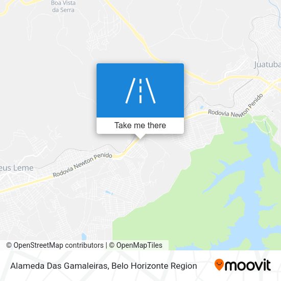 Alameda Das Gamaleiras map