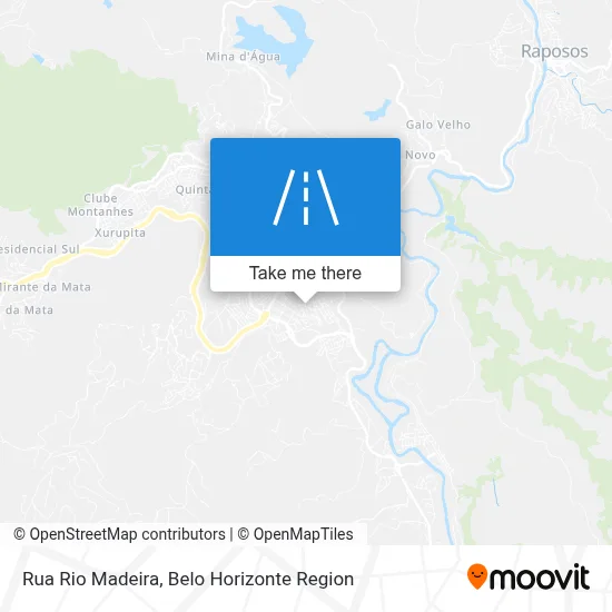 Rua Rio Madeira map