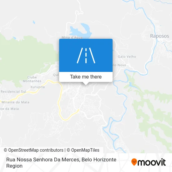 Rua Nossa Senhora Da Merces map