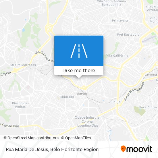 Rua Maria De Jesus map