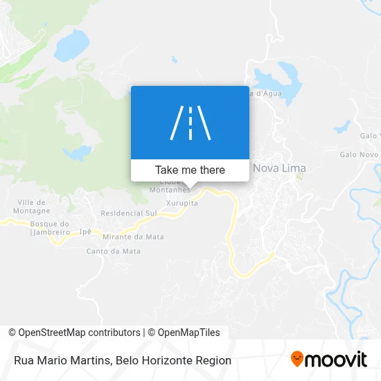Rua Mario Martins map