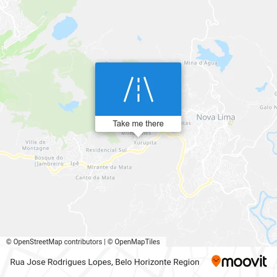 Rua Jose Rodrigues Lopes map