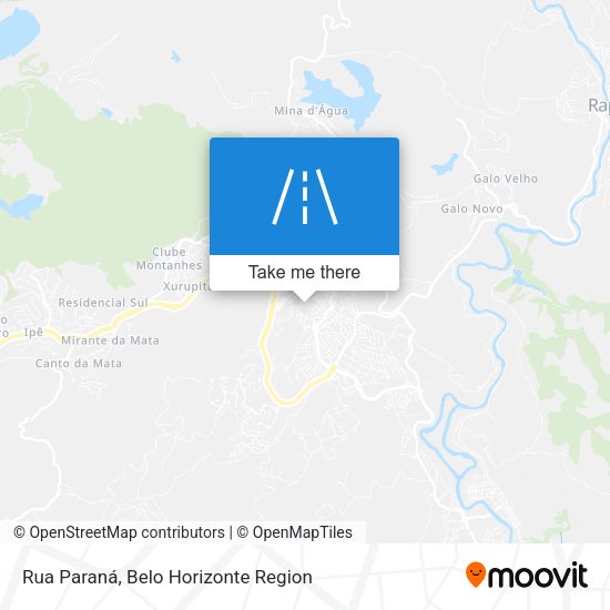 Rua Paraná map