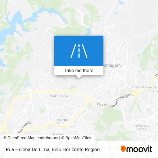 Rua Helena De Lima map