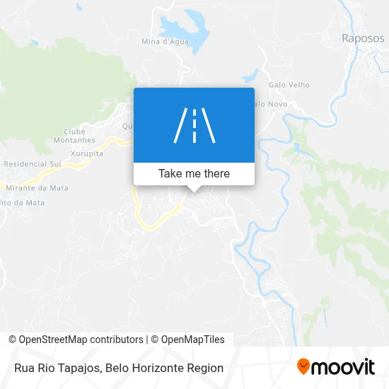 Rua Rio Tapajos map
