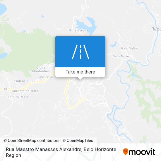 Rua Maestro Manasses Alexandre map