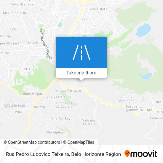 Rua Pedro Ludovico Teixeira map