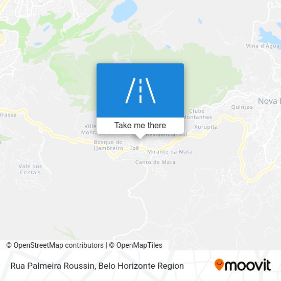 Rua Palmeira Roussin map