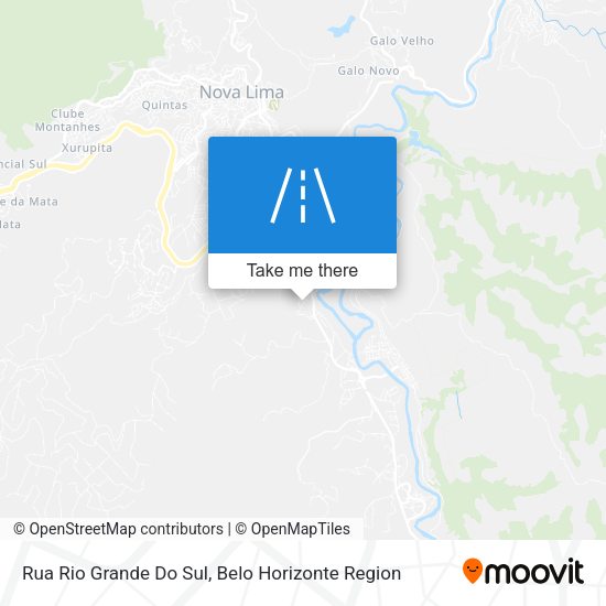 Rua Rio Grande Do Sul map
