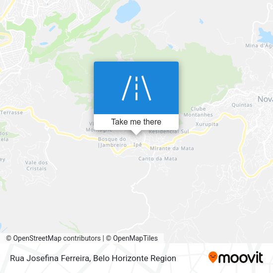 Rua Josefina Ferreira map