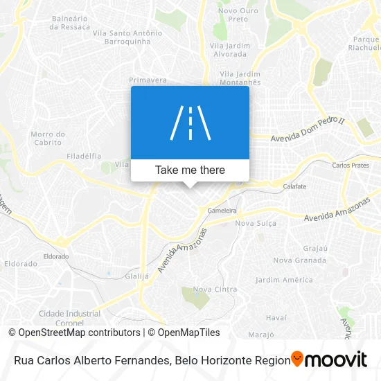 Rua Carlos Alberto Fernandes map