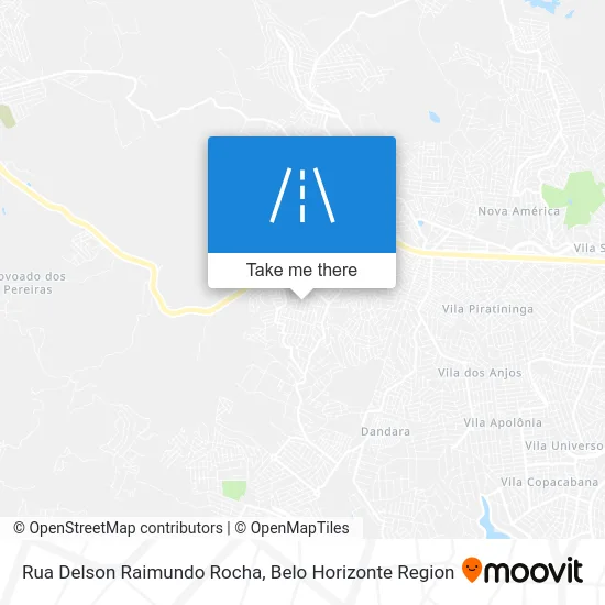 Rua Delson Raimundo Rocha map