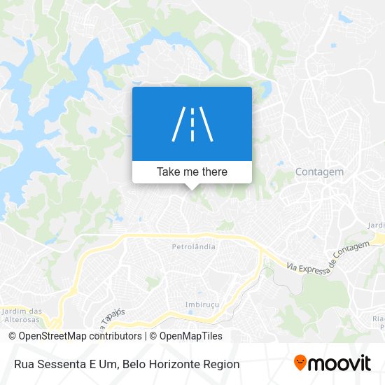 Rua Sessenta E Um map