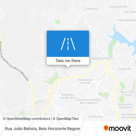 Rua João Batista map