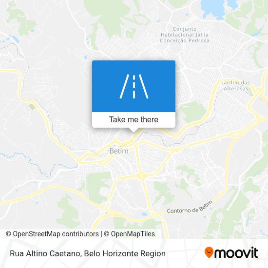 Rua Altino Caetano map
