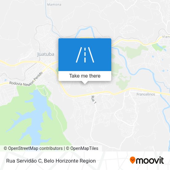 Rua Servidão C map