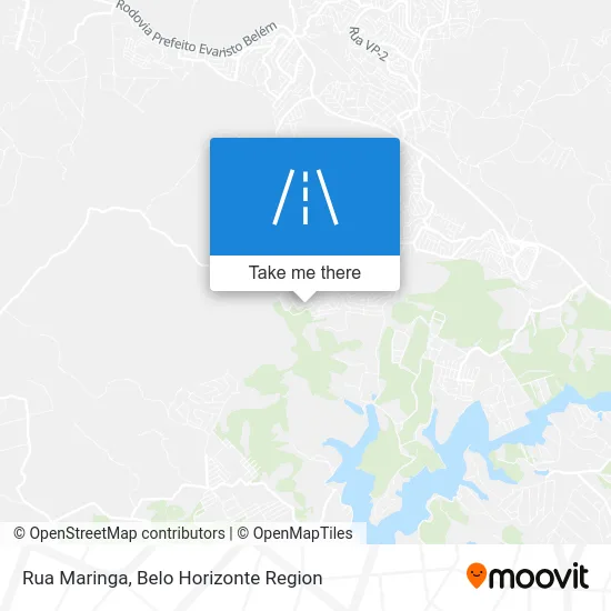 Rua Maringa map